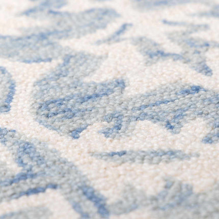 Gagebrook Blue Wool Area Rug Rugs TriadCommerceInc