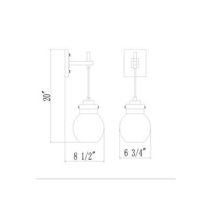 Eckartsau Modern Wall Sconces Home Decor > Lighting > Wall Lighting > Wall Sconces TriadCommerceInc