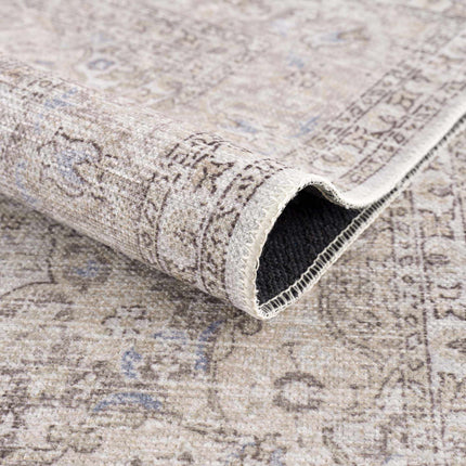 Cream Holi-2301 Washable Area Rug Rugs TriadCommerceInc