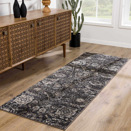 Georgiana Charcoal Area Rug Rugs TriadCommerceInc