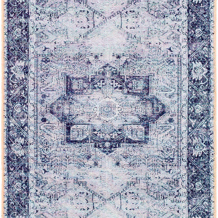 Rosman Black Tumble Dry Washable Rug - Promo Rugs TriadCommerceInc * 2'7" x 7'10" Runner