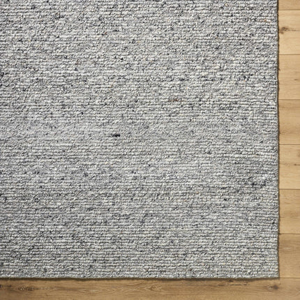 Winta Charcoal Wool Area Rug Rugs TriadCommerceInc