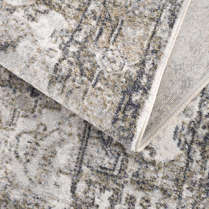 Hera Olive Flat Pile Washable Rug Rugs TriadCommerceInc