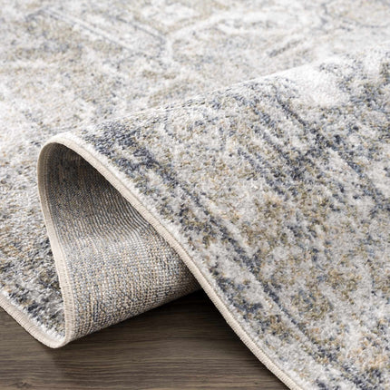 Hera Olive Flat Pile Washable Rug Rugs TriadCommerceInc