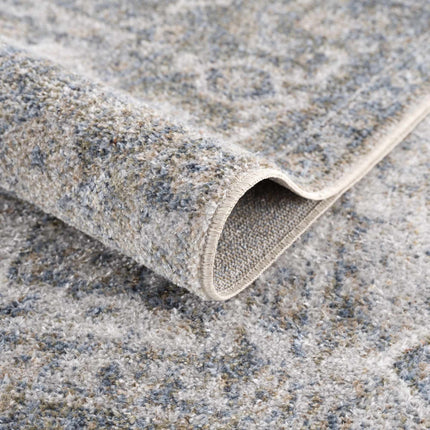 Gael Blue Flat Pile Washable Rug Rugs TriadCommerceInc
