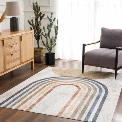 Giza Washable Area Rug Rugs TriadCommerceInc 5'3" x 7' Rectangle