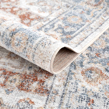 Neta Red & Blue Flat Pile Washable Rug Rugs TriadCommerceInc