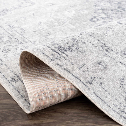 Akram Antrasit Flat Pile Washable Rug Rugs TriadCommerceInc