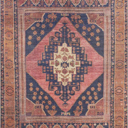 Malamote Vintage Flat Pile Washable Rug Rugs TriadCommerceInc