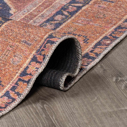 Malamote Vintage Flat Pile Washable Rug Rugs TriadCommerceInc