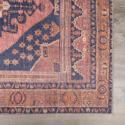 Malamote Vintage Flat Pile Washable Rug Rugs TriadCommerceInc