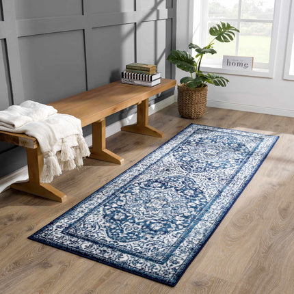 Billy Blue Medallion Rug Rugs TriadCommerceInc