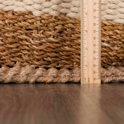 Senneterre Natural Jute Rug Rugs TriadCommerceInc