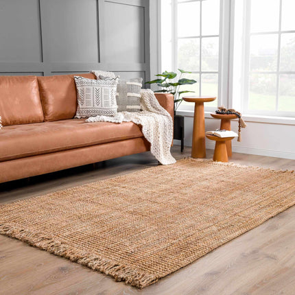 Senneterre Natural Jute Rug Rugs TriadCommerceInc