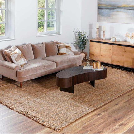 Senneterre Natural Jute Rug Rugs TriadCommerceInc