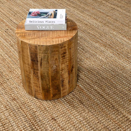 Senneterre Natural Jute Rug Rugs TriadCommerceInc