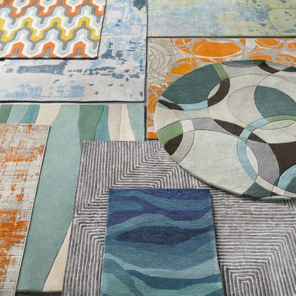 Jarratt Modern Wool Rug Rugs TriadCommerceInc