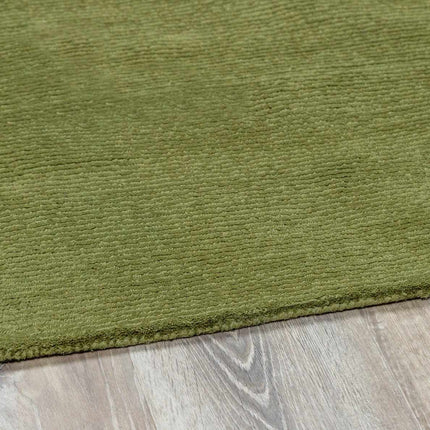 Brockton Solid Wool Sage Green Area Rug Rugs TriadCommerceInc