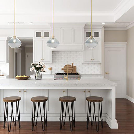 Pheobe 1-Light Modern Handblown Glass Pendant Light Home Decor > Lighting > Ceiling Lights > Pendant Lights TriadCommerceInc