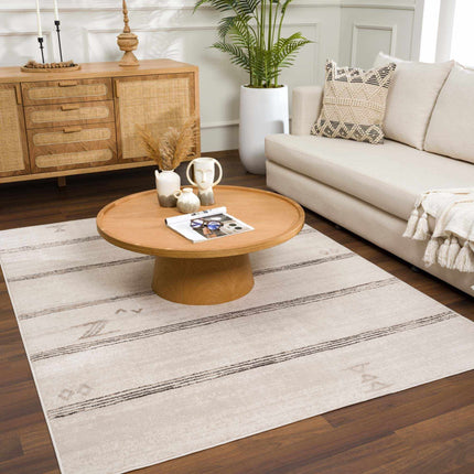 Deja Cream & Charcoal Area Rug - Clearance Rugs TriadCommerceInc