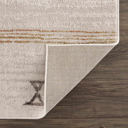 Deja Cream & Gold Area Rug - Clearance Rugs TriadCommerceInc