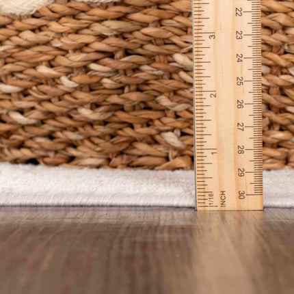 Divya Cream & Gold Area Rug - Clearance Rugs TriadCommerceInc