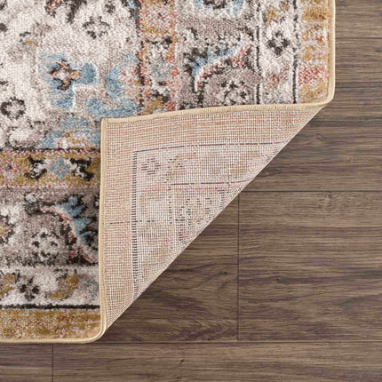Albie Gold & Beige Area Rug - Clearance Rugs TriadCommerceInc