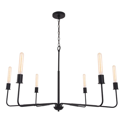 Radiant 6-Light Industrial Traditional Dimmable Chandelier Home Decor > Lighting > Ceiling Lights > Chandelier TriadCommerceInc