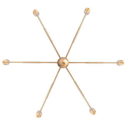 Radiant 6-Light Industrial Traditional Dimmable Chandelier Home Decor > Lighting > Ceiling Lights > Chandelier TriadCommerceInc