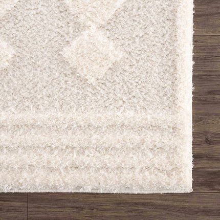 Hija Cream High-Low Area Rug Rugs TriadCommerceInc