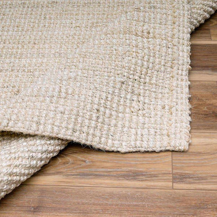 Ambel Cream Jute Rug Rugs TriadCommerceInc