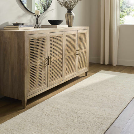 Sevan Cream Wool Area Rug Rugs TriadCommerceInc
