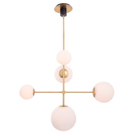 Spark Modern Gold 5 Light Dimmable Chandelier Design Home Decor > Lighting > Ceiling Lights > Chandelier TriadCommerceInc