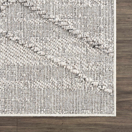 Baqer Bone & Taupe Textured Performance Rug - Clearance Rugs TriadCommerceInc