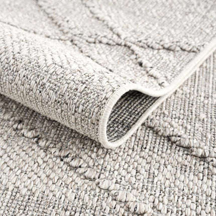 Baqer Bone & Taupe Textured Performance Rug - Clearance Rugs TriadCommerceInc