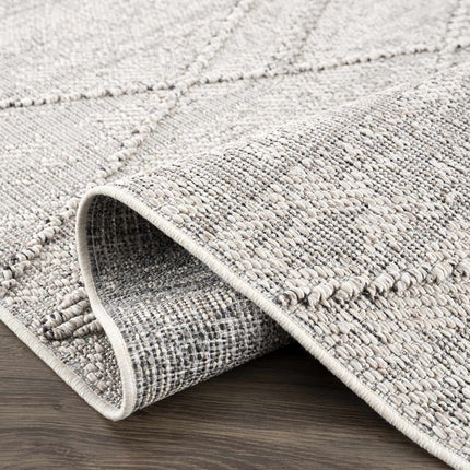Baqer Bone & Taupe Textured Performance Rug - Clearance Rugs TriadCommerceInc