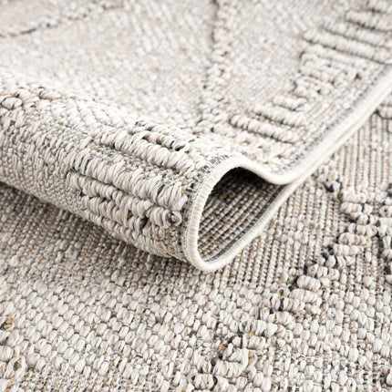 Nyla Bone Indoor & Outdoor Rug - 2x3 Clearance Rugs TriadCommerceInc