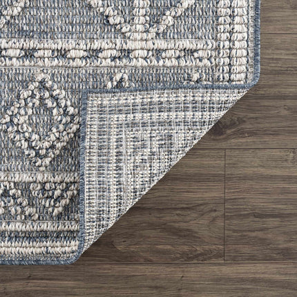 Diah Gray Blue & Bone Area Rug - Clearance Rugs TriadCommerceInc