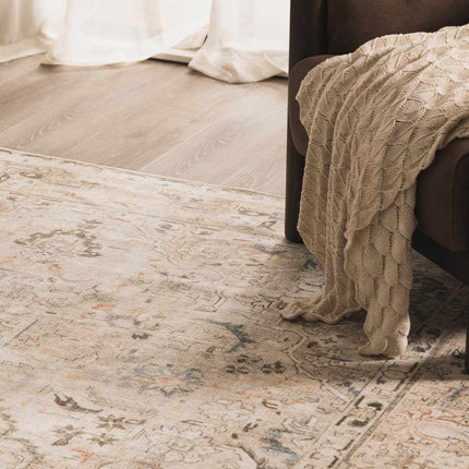 Standon Vintage Flat Pile Washable Rug Rugs TriadCommerceInc