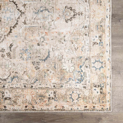 Standon Vintage Flat Pile Washable Rug Rugs TriadCommerceInc