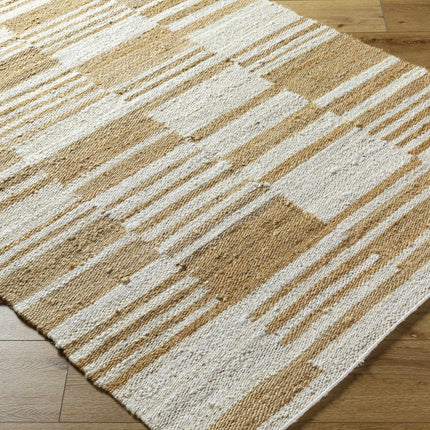 Thyra Broken-Striped Jute Rug Rugs TriadCommerceInc