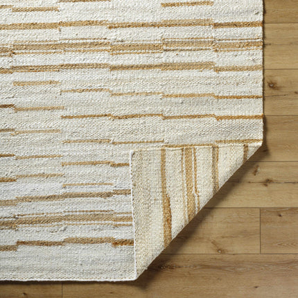 Tivon Broken-Striped Jute Rug Rugs TriadCommerceInc