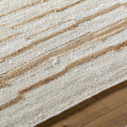 Tivon Broken-Striped Jute Rug Rugs TriadCommerceInc