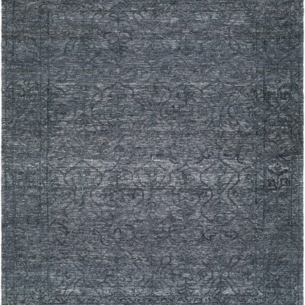 Yadid Black Wool Area Rug Rugs TriadCommerceInc