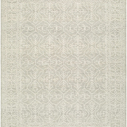 Yadid Gray Wool Area Rug Rugs TriadCommerceInc