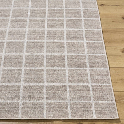 Anicet Checkered Washable Wool Area Rug Rugs TriadCommerceInc