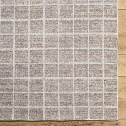Anicet Checkered Washable Wool Area Rug Rugs TriadCommerceInc