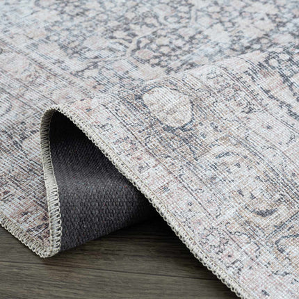 Hedda Vintage Flat Pile Washable Rug Rugs TriadCommerceInc