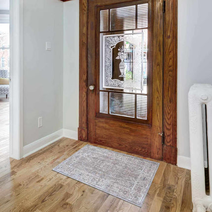 Tahmoor Gray Statement Rug - Clearance Rugs TriadCommerceInc