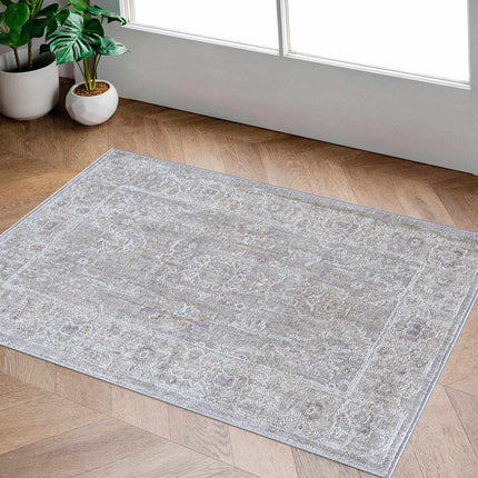 Tahmoor Gray Statement Rug - Clearance Rugs TriadCommerceInc
